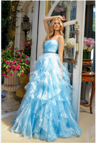 Ava Presley 39555 Size 16 Light Blue
