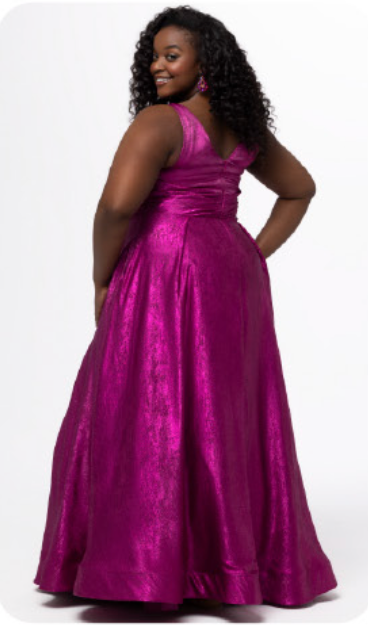 Sydneys Closet SC7453 size 22 Electric Blue