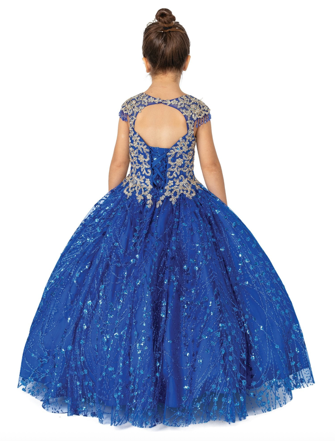 Dancing Queen K713 Size 12 Royal Blue