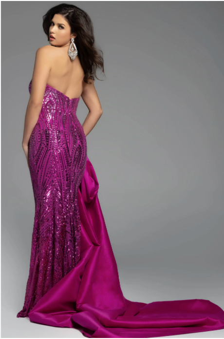 Jovani 38746 Size 4 Orchid/Fuchsia