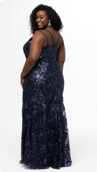 Sydney's Closet TE2614 Size 20 Rose Gold