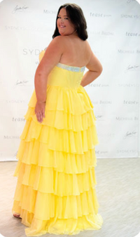 Sydneys Closet TE2611 Size 16 Canary