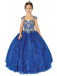 Dancing Queen K713 Size 12 Royal Blue