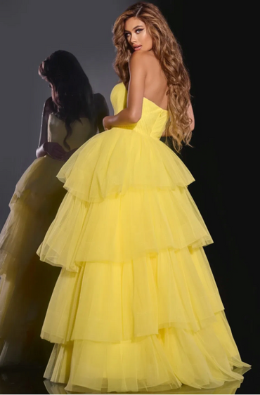 Jovani 40394A size 2 Yellow