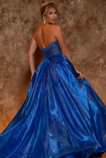 Rachel Allan 70812 Size 4 Royal