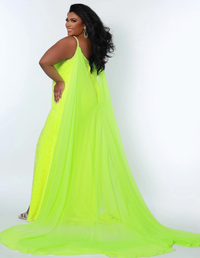 Sydney's Closet JK2218 Size 20 Lemon