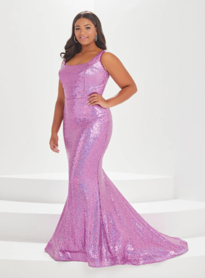 House of Wu 16037 Size 14w Violet