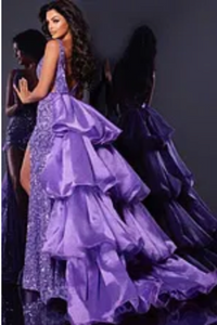 Jovani 38336A size 4 Pink-Lilac