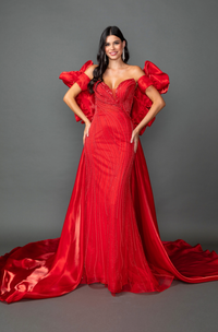 Dancing Queen 4597 Size 2X-Large Red