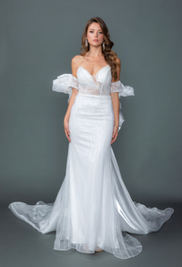 Dancing Queen 0328 Size small White
